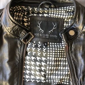 Bod & Christensen leather jacket